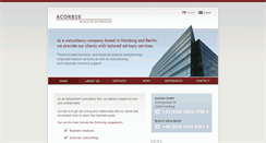 Desktop Screenshot of acorbis.de